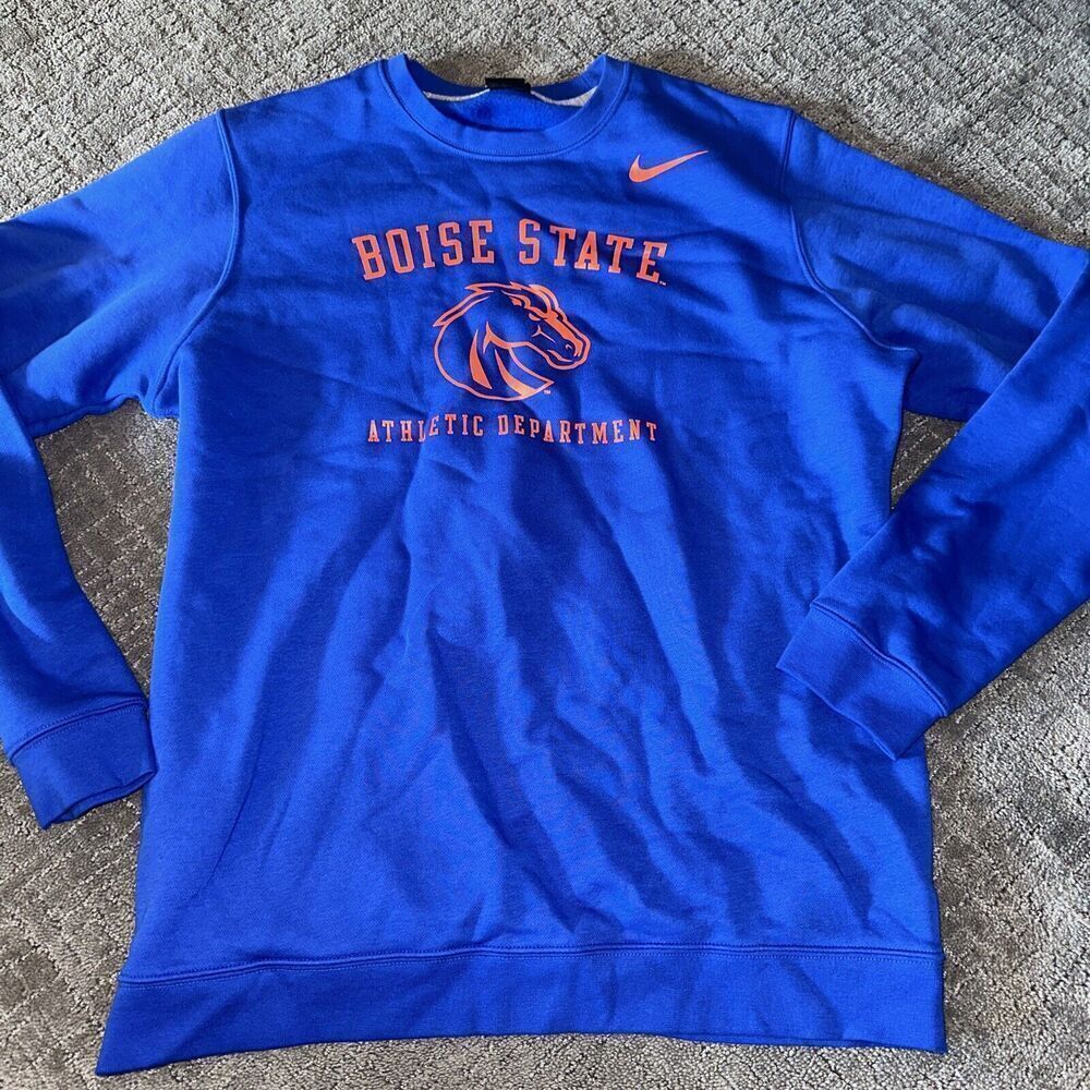 NWT Men's Nike Sweatshirt -- Boise State Broncos -- Large
